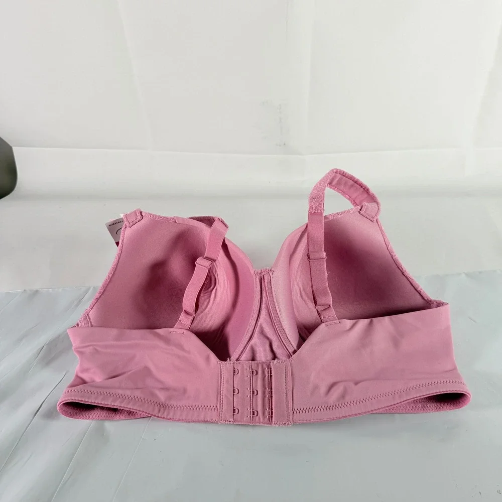 Playtex Secrets All Over Smoothing Wirefree Bra‎ 36D Pink Pirouette NWT
